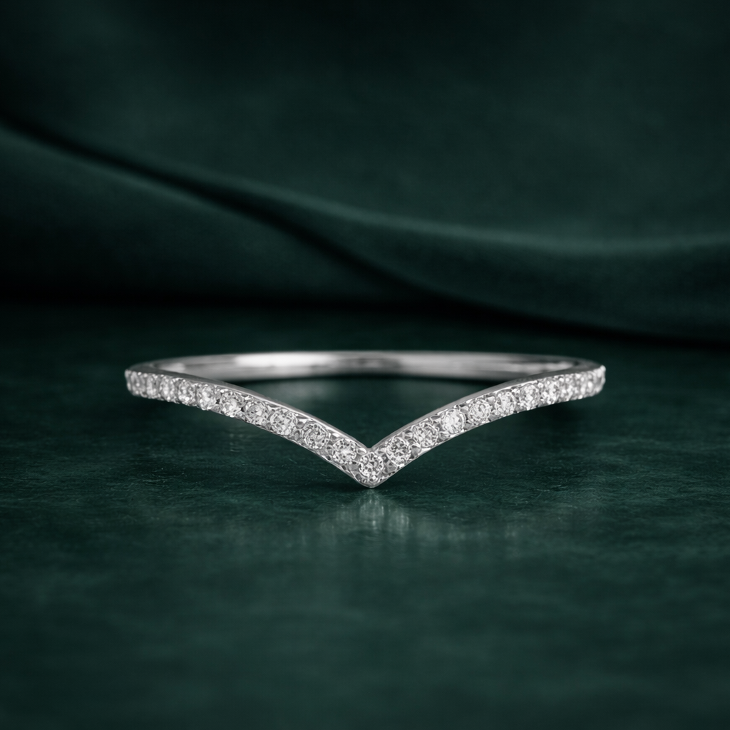 RING AURORA V - SILVER