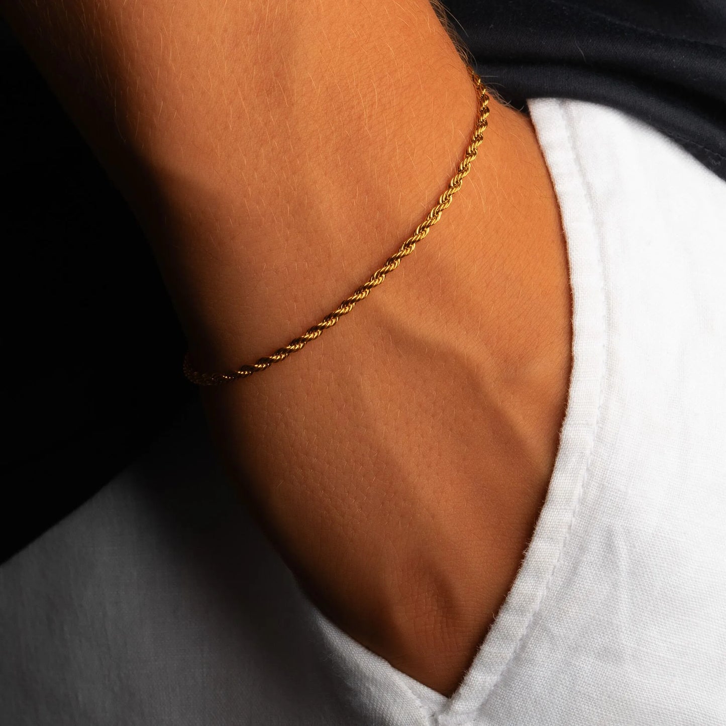 ARMBAND CORDELL - GULD (2MM)