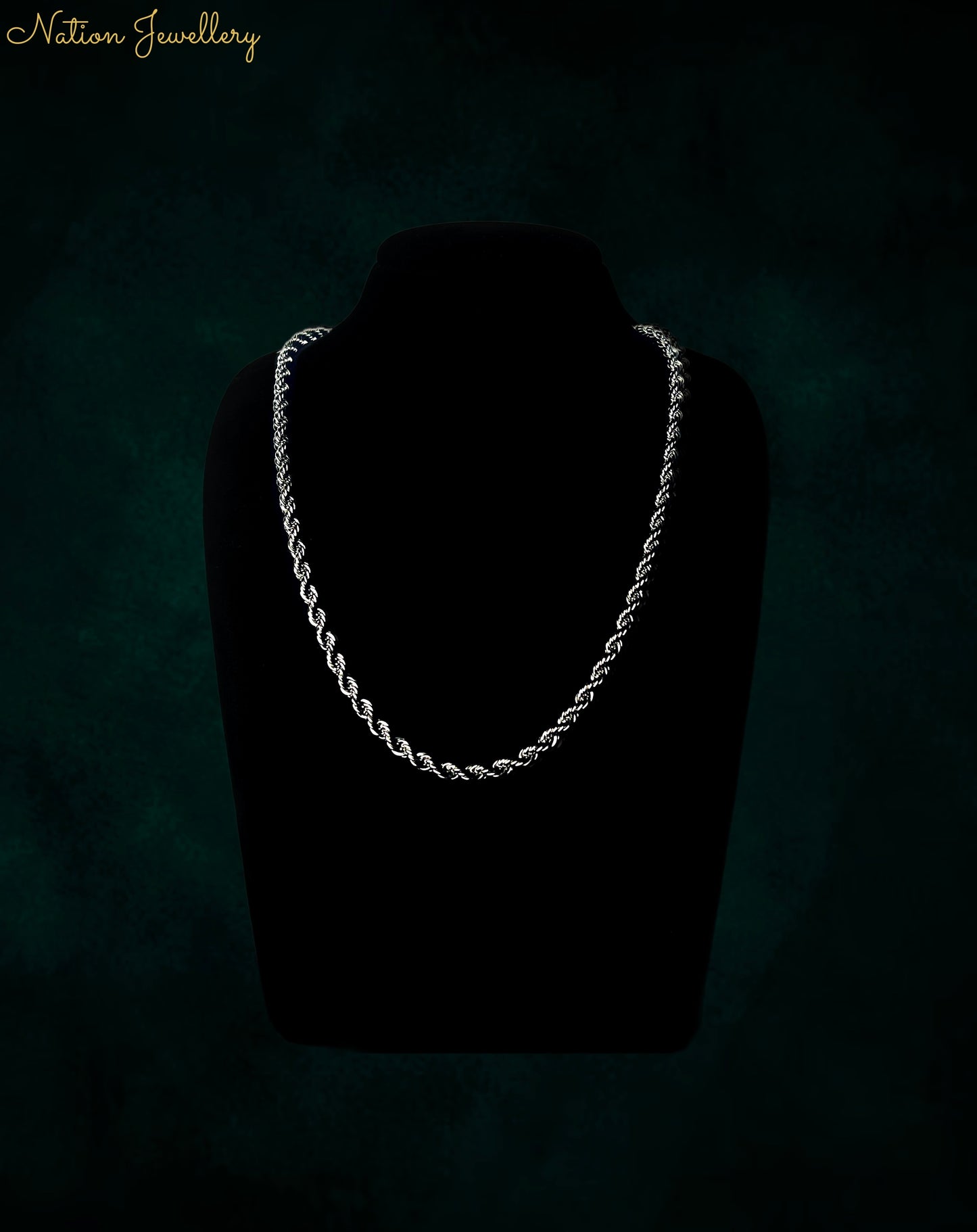 HALSBAND CORDELL - SILVER (6MM)