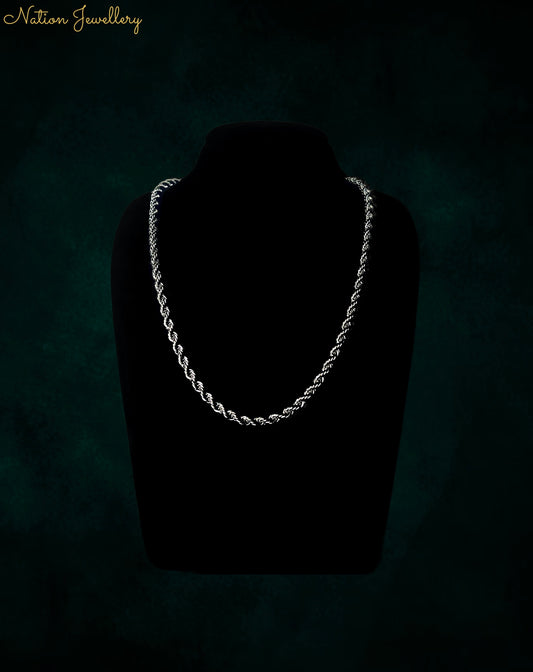 HALSBAND CORDELL - SILVER (6MM)