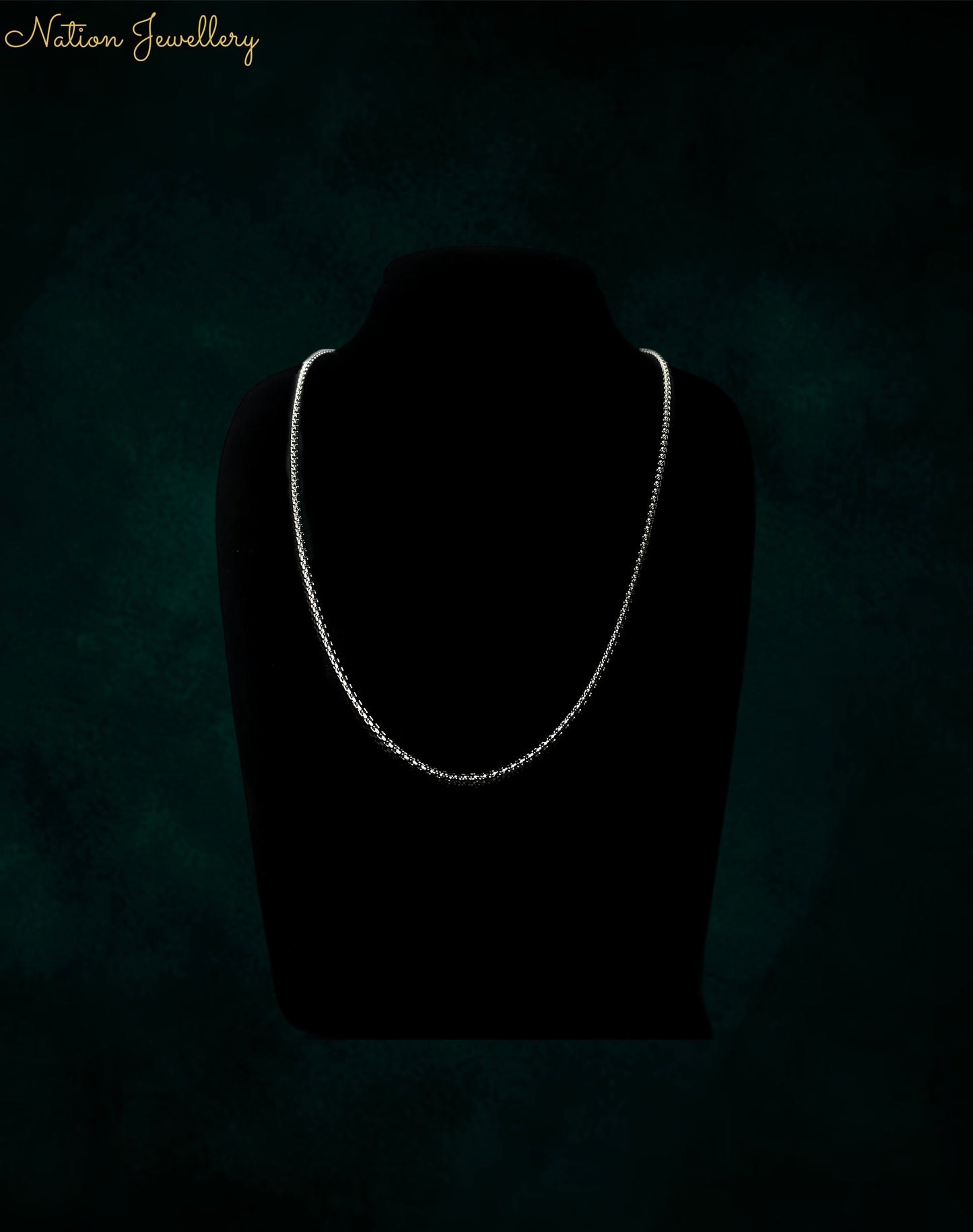 HALSBAND - ENKEL (SILVER)
