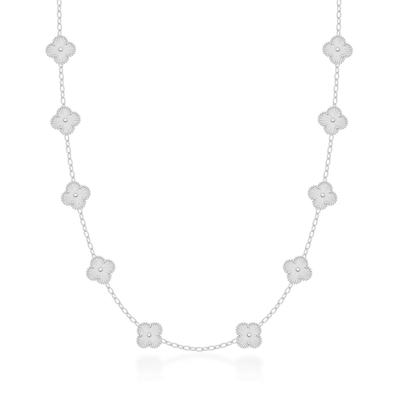 CLOVÉ HALSBAND V2 – SILVER