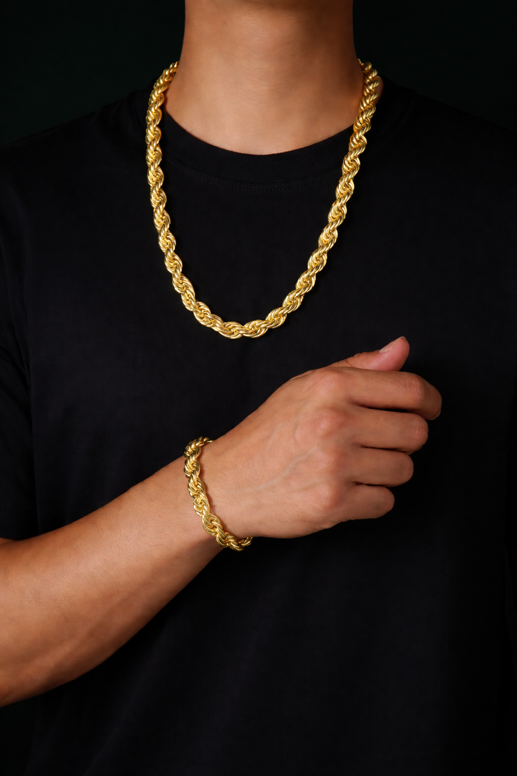 CORDELL HALSBAND - GULD (8mm)