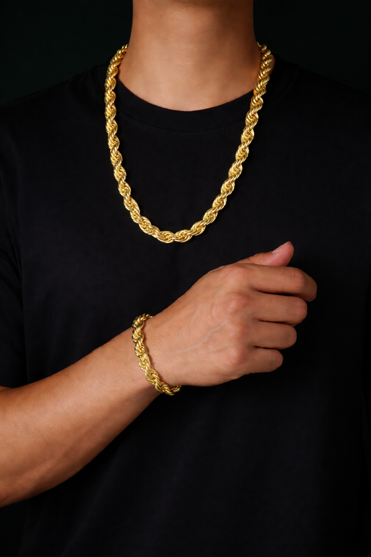 CORDELL HALSBAND - GULD (8mm)
