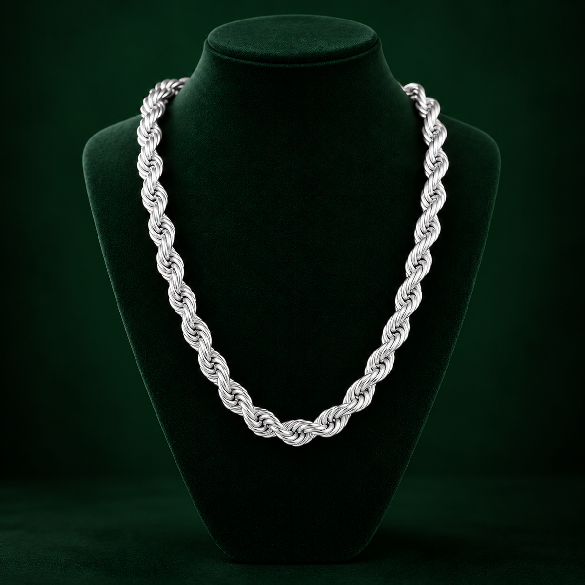 CORDELL HALSBAND - SILVER (10mm)