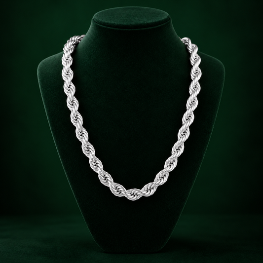 CORDELL HALSBAND - SILVER (10mm)