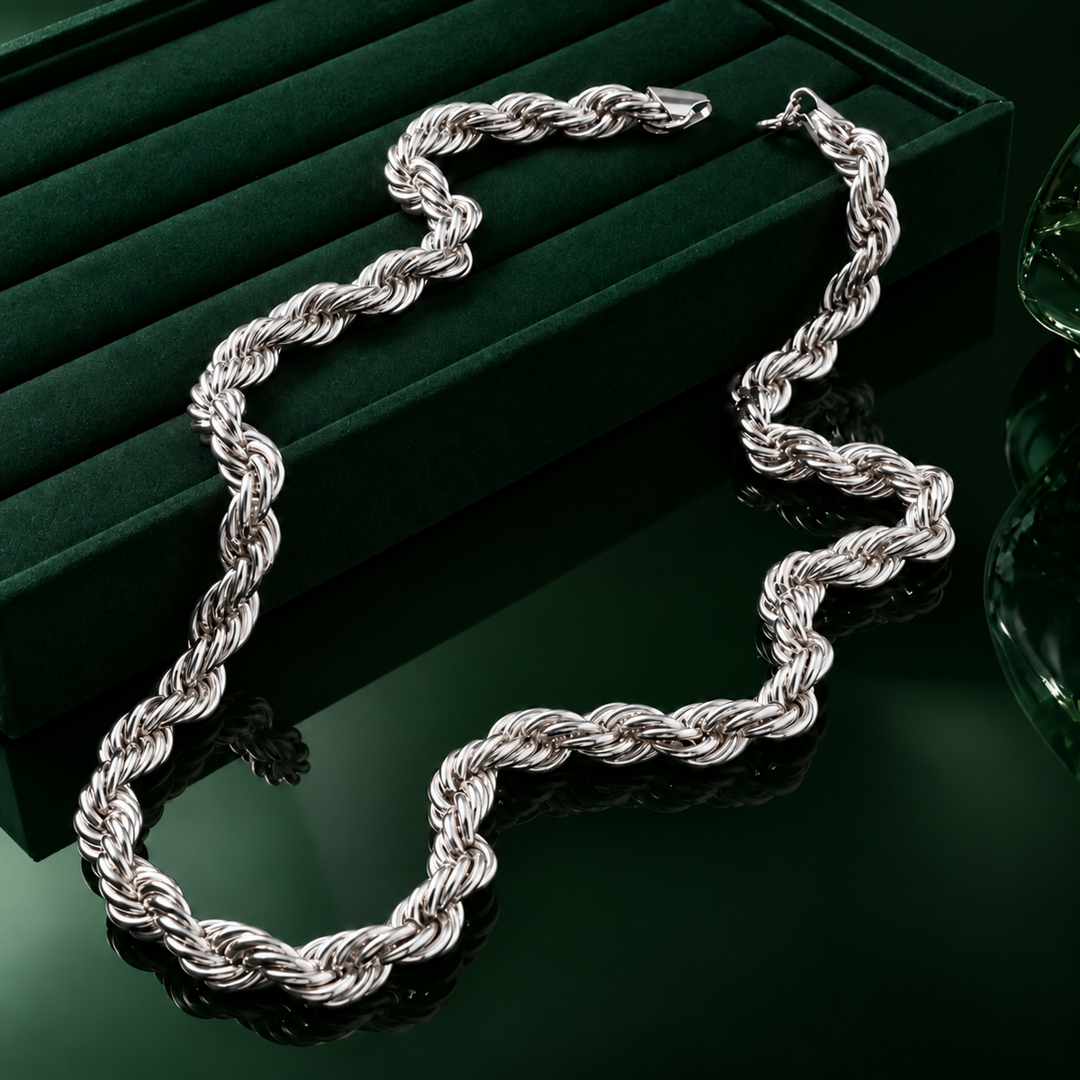 CORDELL HALSBAND - SILVER (10mm)