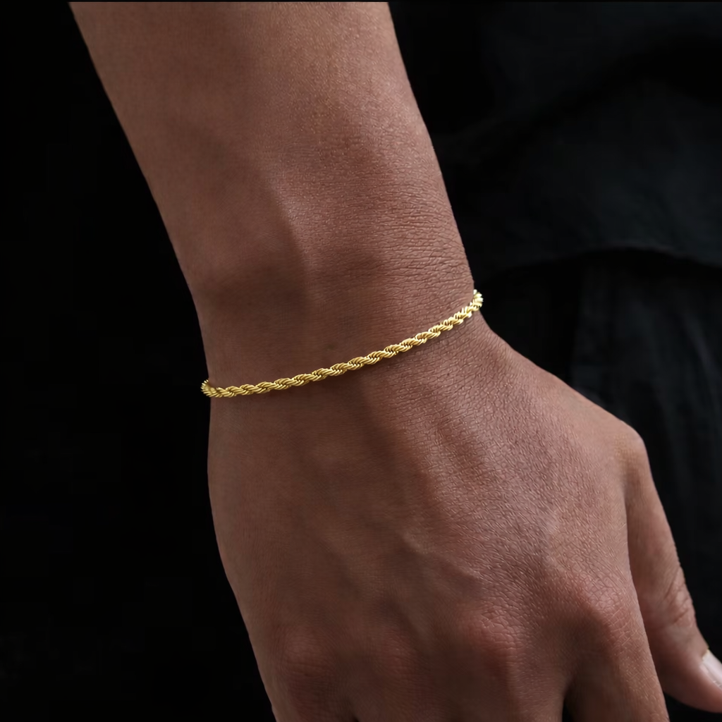 CORDELL ARMBAND - GULD (3mm)
