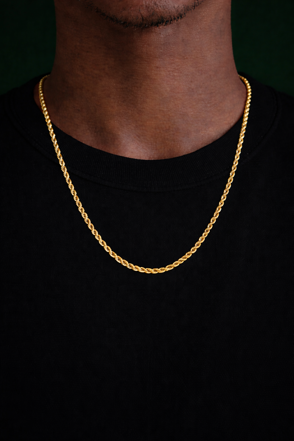 CORDELL HALSBAND - GULD (3mm)