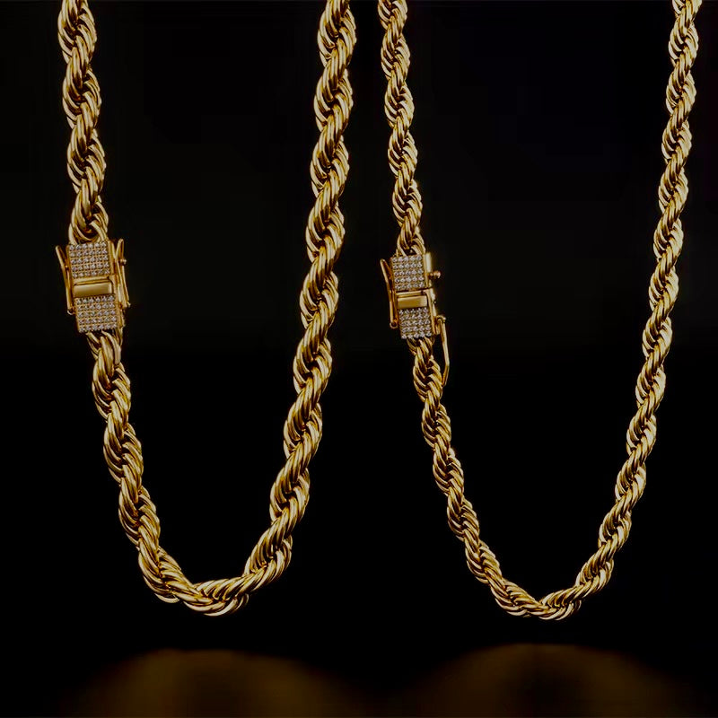 HALSBAND CORDELL LYX - GULD (6MM)