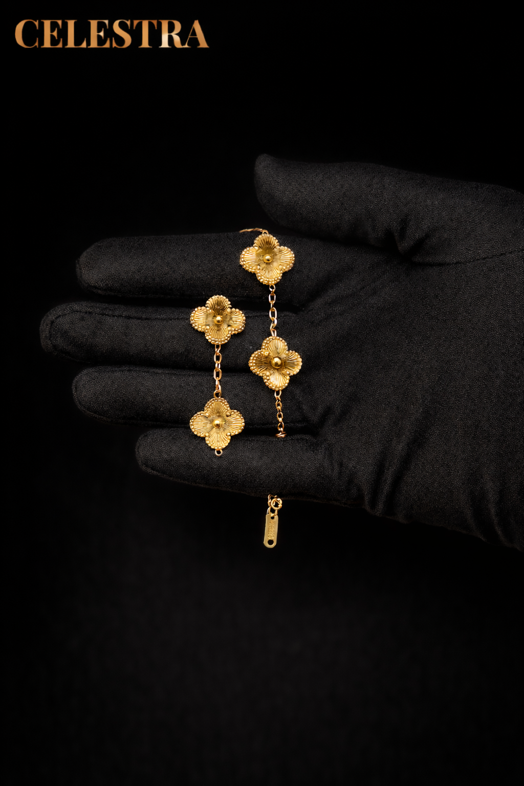 CLOVÉ ARMBAND – GULD