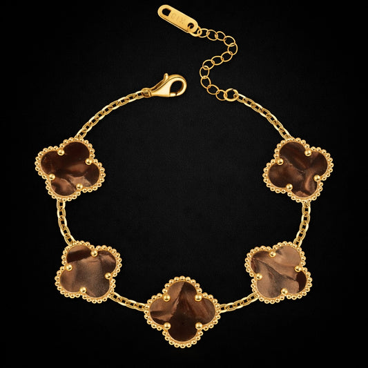 CLOVÉ ARMBAND – MOCHA