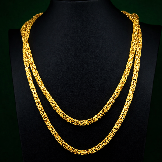 KEJSAR HALSBAND - GULD (6mm)