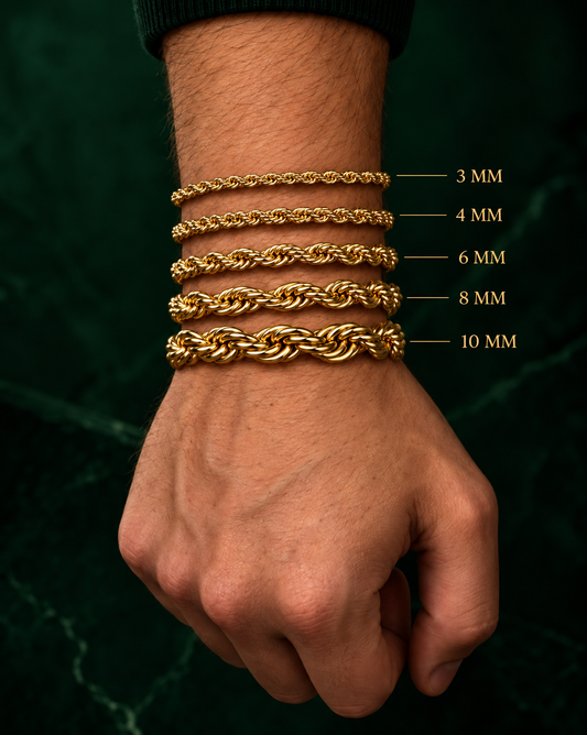 CORDELL ARMBAND - GULD (10mm)