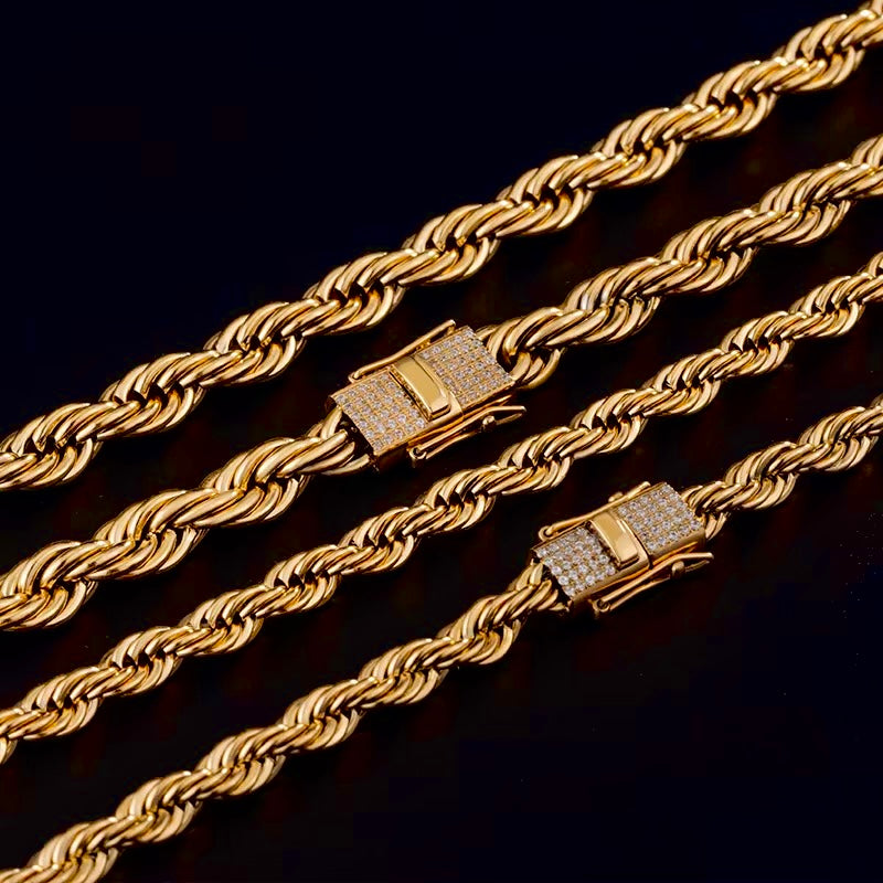 HALSBAND CORDELL LYX - GULD (6MM)