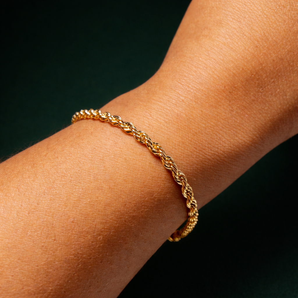 CORDELL ARMBAND - GULD (4mm)