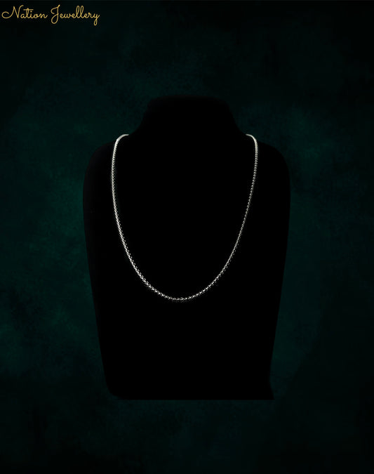 HALSBAND - ENKEL (SILVER)