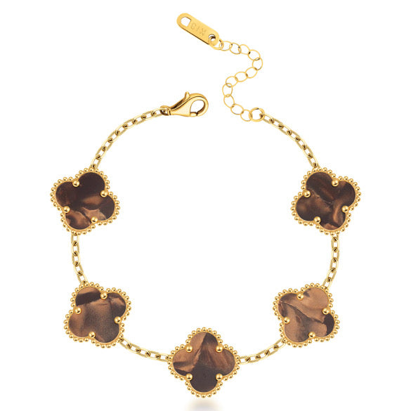 CLOVÉ ARMBAND – MOCHA