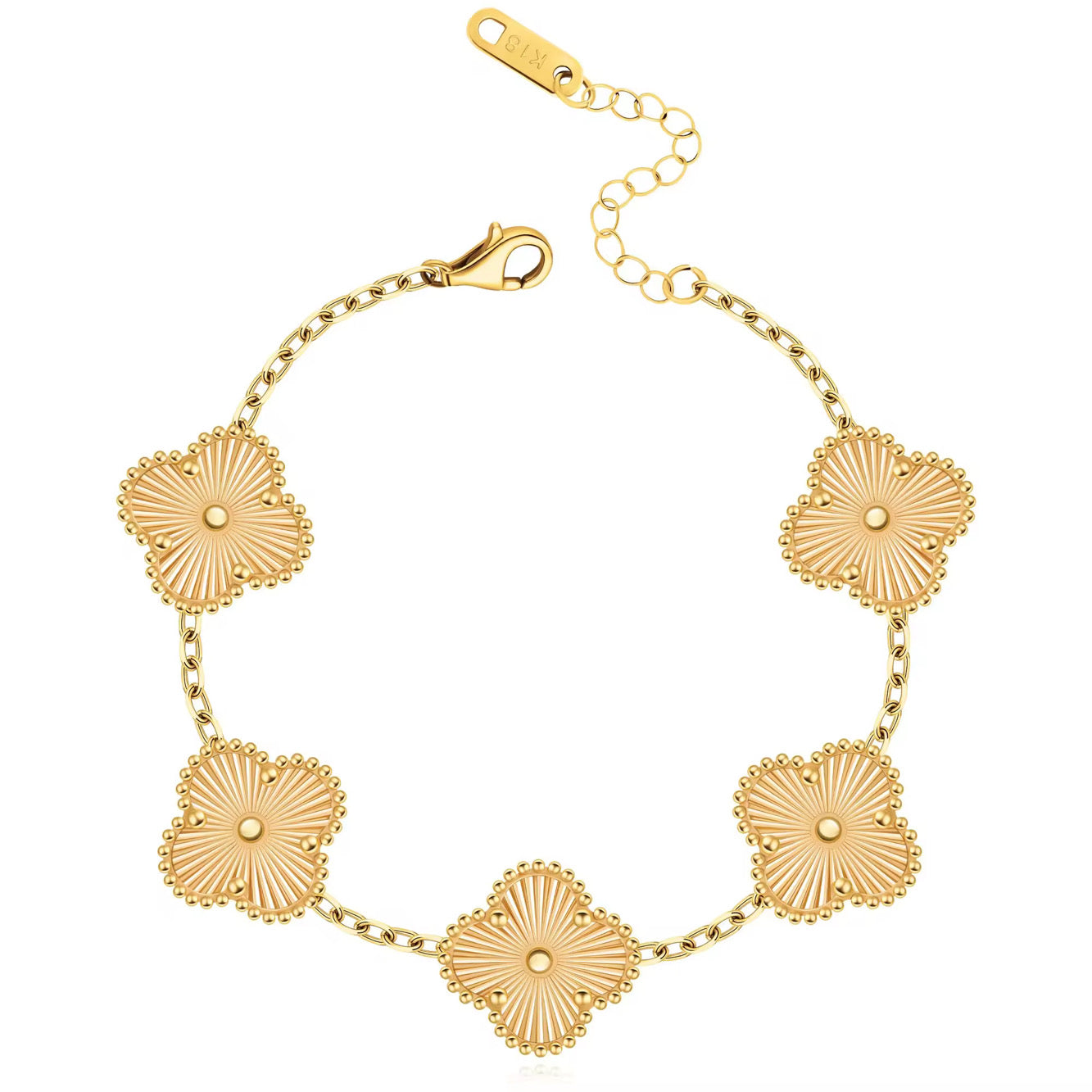 CLOVÉ ARMBAND – GULD