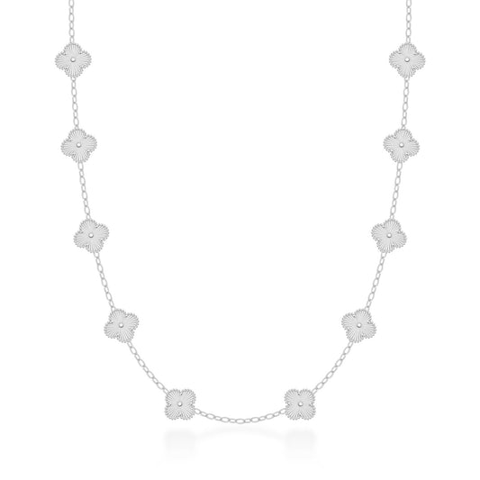 CLOVÉ HALSBAND V2 – SILVER