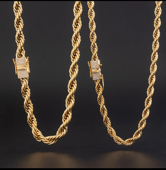 HALSBAND CORDELL LYX - GULD (6MM)